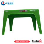 MESA CENTRO COLPLAST VERDE LIMON REF 135 - Imagen 2
