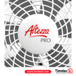 VENTILADOR ALTEZZA PEDESTAL ASF-PG2988 6 ASPAS 2 EN 1  BLANCO 18 PUL MALLA PLAST - Imagen 4