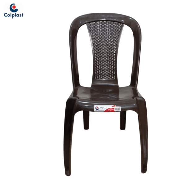 SILLA CRYSTAL WENGUE COLPLAST S/BRAZO ESPALDAR MALLA ORIGINAL REF 1401
