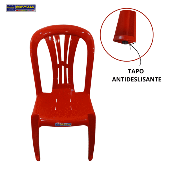 SILLA BRYSNA S/BRAZO ROJA ALASKA