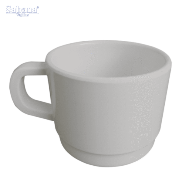 POCILLO DE CAFE APILABLE BLANCO REF: B1012BL
