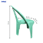 SILLA KINDER VERDE CLARO ANDECOL - REF:MP0233 - Imagen 2