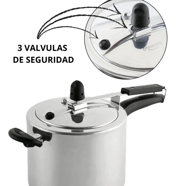 OLLA PRESION ESENCIAL 8 LITROS UNIVERSAL REF: L24806