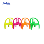 SILLA KINDER FLOURESCENTE AMARILLO ANDECOL - REF MP0393 - Imagen 3