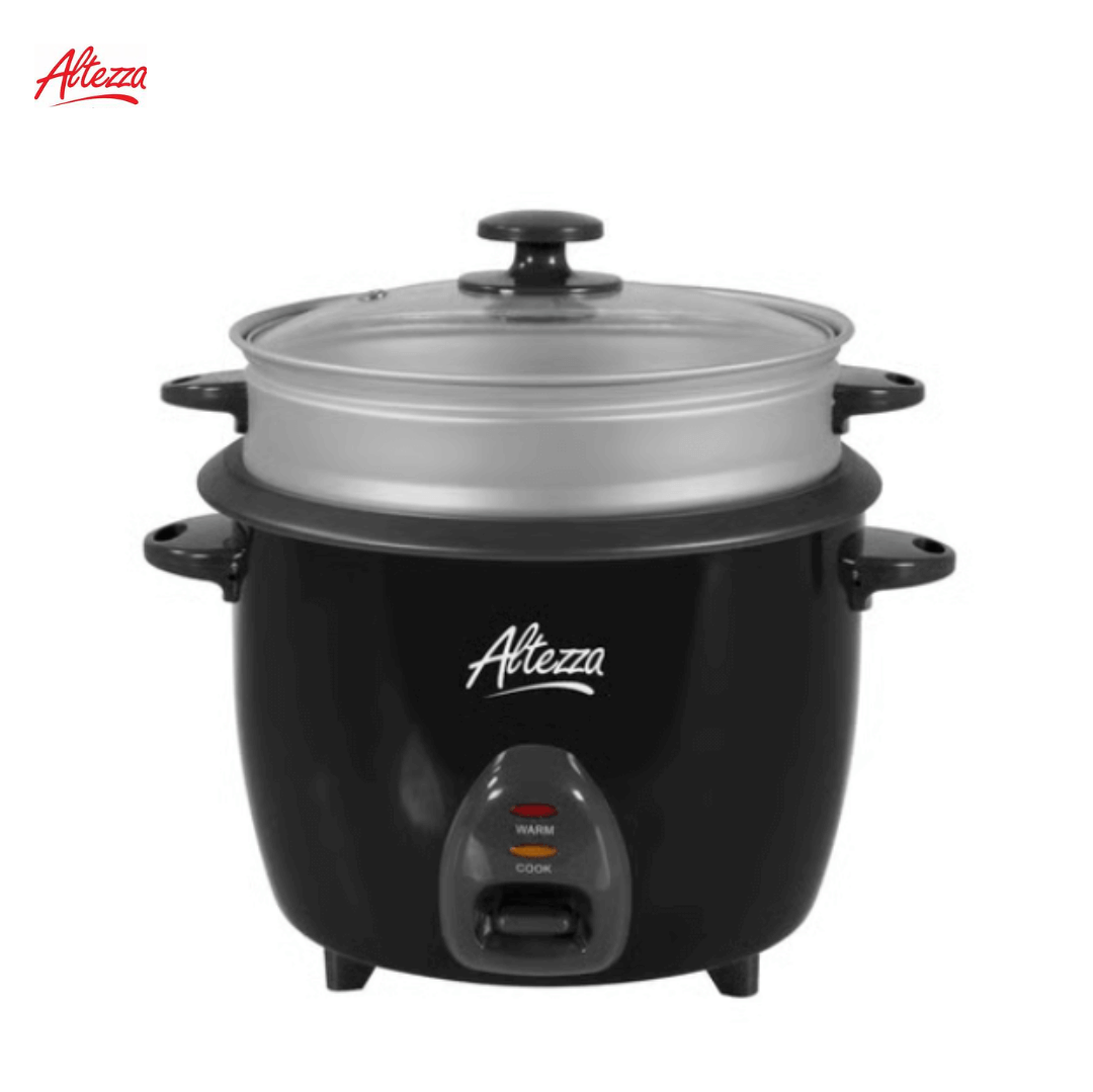 UJY.png OLLA ARROCERA MULTIFUNCIONAL CON VAPORERA ALTEZZA NEGRA 1.8 LTS REF 46584 ARC-S - Imagen 1