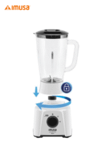 LICUADORA IMUSA 2LTS POWERMIX PLUS BLANCA V/PLAST  REF LM2181156